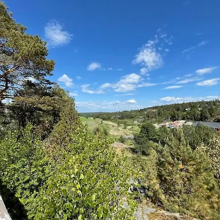 펜션 Fin Landlig Med Utsikt *