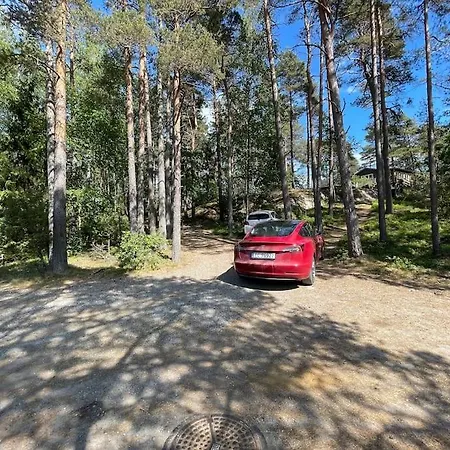 펜션 Fin Landlig Med Utsikt