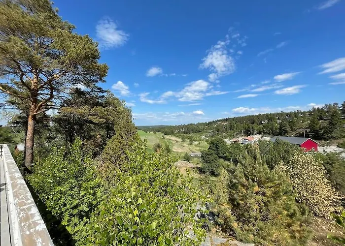 Vakantiehuis Fin Landlig Med Utsikt *