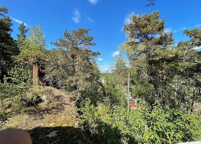 Fin Landlig Med Utsikt Nyaraló