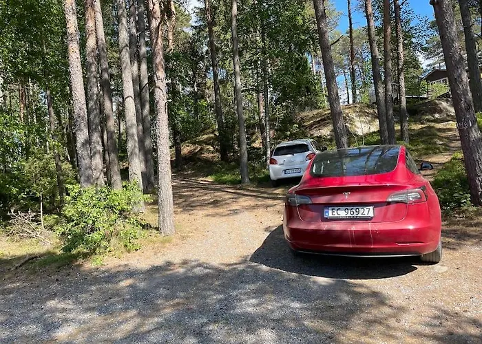 Nyaraló Fin Landlig Med Utsikt Sarpsborg