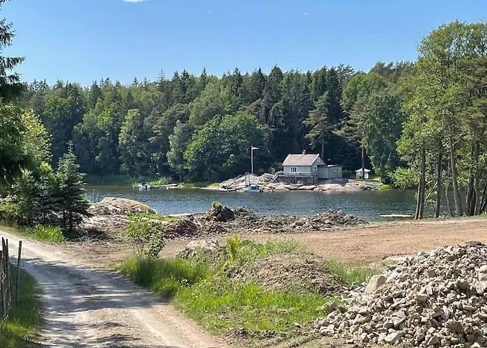 Fin Landlig Med Utsikt Nyaraló Sarpsborg