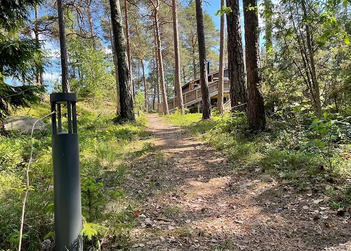 Nyaraló Fin Landlig Med Utsikt Sarpsborg