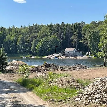 Fin Landlig Med Utsikt Feriehus Sarpsborg